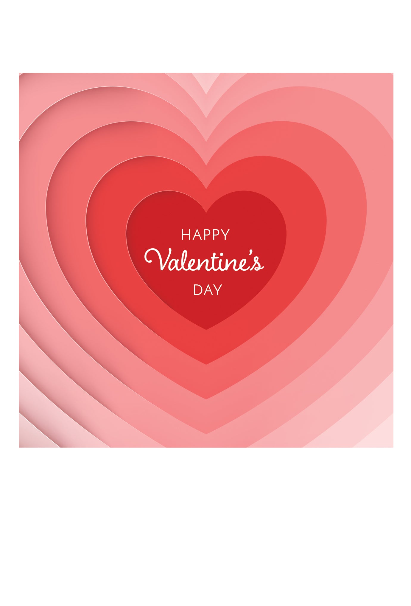 Growing Heart Valentine's Day Card